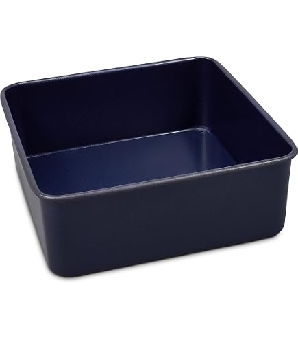 Lot De 2 Plats à Four Carrés Homikit 21cm - Moules Anti-Adhésifs En Acier Inoxydable Pour Lasagnes, Gâteaux Et Gratins