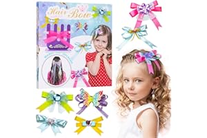 Fullove Mädchen Geschenke Bastelset Kinder ab 5 Jahre Spielzeug für 6 7 8 9 Jährige Mädchen Schmetterling Haarschmuck Basteln Geschenke für Mädchen Adventskalender Geschenkideen Geburtstagsgeschenk