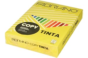 Fabriano F60621297 - Pack 500 hojas de papel, A4, 80 g, color amarillo fuerte