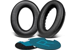 SoloWIT wymienne poduszki nausznik do Bose QuietComfort 15 QC15 QC25 QC2 QC35/Ae2 Ae2i Ae2w/SoundTrue & SoundLink Around-Ear Słuchawki serii, z miękką skóry owczej