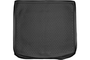 ‎WALSER WALSER XTR Kofferraumwanne für VW Touran 5-Sitzer 2003-2015, 100% passgenaue Antirutschmatte Auto, Gummimatte Auto, Kofferraum Schutzmatte, Anti Rutsch Matte Gummi, Auto Gummimatten