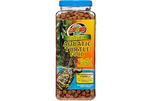 Zoo Med Natural Aquatic Turtle Food 340 g, foderpellets för vattensköldpaddor