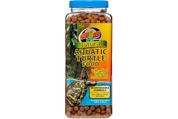 Zoo Med Natural Alimentation pour Tortue d'eau Maintenance Formula 340 g