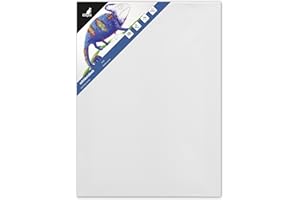 Kangaro K-810051 - Lienzo (30 x 40 cm), color blanco