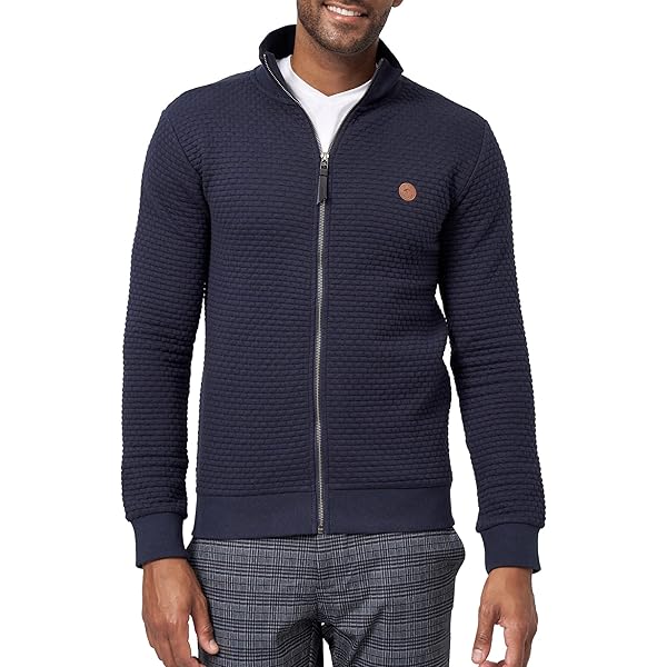 Cardigan Uomo INDICODE - Maglione Aperto Con Collo Alto, Cotone E Poliestere - Foto 5