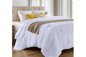 Utopia Bedding All Season Down Alternativt quiltat täcke i full storlek – täcke med hörnflikar – maskintvättbar – sängtäcke –