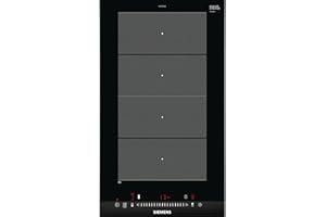 Plaque Induction 2 feux-Siemens EX375FXB1E - Plaque de cuisson Induction - Dimensions produit (LxP en cm) : 30.2 / 52