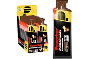 ‎POWERBAR Powerbar - PowerGel Hydro - Cola - 24x67ml - High Carb Energie Gel - Natrium - 100mg Koffein