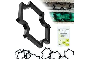 GENERISCH DUO CLIPS 100 Stück Kabelhalter Universal 22–50 mm Schlaufendübel | Kabelclip, Dübelklemmschelle, Kabelbefestigung, Stecklaschen, Clip für Kabel, Halterung für Leitungen und Rohre