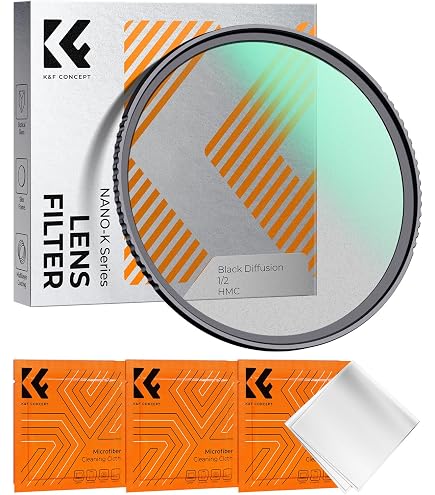 Tiffen 49WBPM18 – 49mm Warm Black Pro-Mist 1/8 Filter Voor Zachte, Warme Beelden, Vermindert Contrast En Verzacht Huidonvolkomenheden