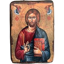 NKlaus Icona San Nicola di Myra Icona di legno 15x18cm Iconografia Ortodossa modello art print 11411
