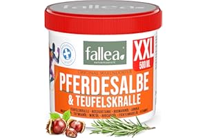 ROSARIO FALLEA fallea Pferdebalsam mit Teufelskralle beruhigt Muskeln, Gelenke, Füße, Knie, Rücken, Schultern Pferdesalbe Teufelskralle