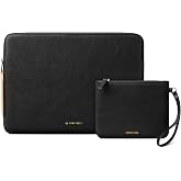 Comfyable 13/13.3/14 İn&ccedil; MacBook Pro ve MacBook Air, Mac Seyahat Kılıfı, İnce PU Deri Diz&uuml;st&uuml; Bilgisayar Kılıfı M4/M3/M2/M1 2