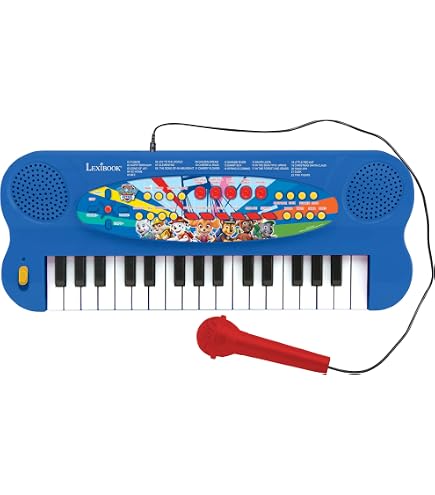 Clavier Bontempi 54 Touches – 100 Sons, 100 Rythmes, 60 Démos – Pieds Réglables – USB – Dès 3 Ans – COLORBABY