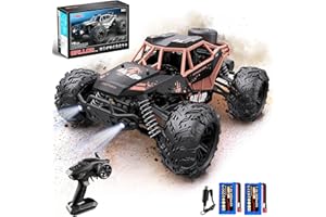 AutoYet Remote Control Car Drift RC Car: 1:16 Scale RC Car, 40KM/H High Speed Off-Road Monster Truck, 4WD 2.4GHz Remote Control All Terrain Vehicle with 2 Rechargeable Batteries for Boy Adults