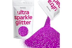 HEMWAY Glitzer Fuchsia Pink Ultra Sparkle Pailletten Nagel Gesicht Festival Weihnachten Halloween Make-up Ultra Fein 100g / 3,5 Unzen