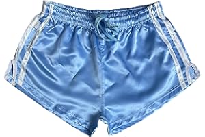 iiffii Nylon Satin Retro Short für Herren Hochleistungs-Thai-Boxshorts Glänzende Nylon-Active-Wear Stilen für Sportliche Nylon Shorts ultimativen Komfort und Stil