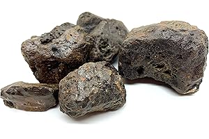 CHARPAUS Tsesit Rohsteine - 1 kg - (Goethit/Wüstenlack) - naturbelassene, unbehandelte Steine