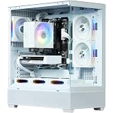 UNLOST ECO -AMD RYZEN 7500F-GIGABYTE GeForce RTX 5060 EAGLE OC ICE 8GB-GIGABYTE B650M S2H-16GB-500GB SSD -OEM PAKET