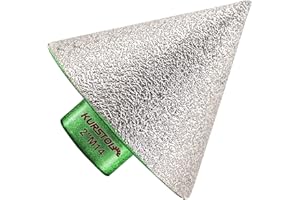 KURSTOL Foret conique diamant pour carrelage - 50 mm x filetage M14 - Fraise à chanfreiner diamantée pour façonner l'élargissement des trous existants de granit, marbre et porcelaine