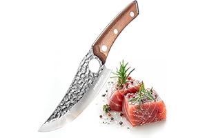 Matsato Knife | Japanese Steel Kitchen Knives. Professional High-Class Chef's Knife 5.8in. Non-Slip Cooking Knives with Ergonomic Handle, Gift Box
