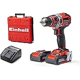 Einhell Professional Bohrschrauber TP-CD 18/50 Li BL Kit Power X-Change (18 V, Brushless, 50 Nm, 2 Gang, 13 mm Bohrfutter, in