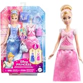 Mattel Disney Prensesi Cinderella 2'si 1 Arada Hikayeler Bebek Disney Prensesi 2'si 1 Arada Hikayeler Cinderella bebek, takıl