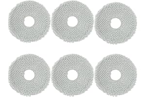 elfofle 6 sztuk mop padów do mopa do odkurzaczy Dreame L10 Ultra / L10s Pro / L10s Ultra/Xiaomi X10+ części zamienne do robota odkurzającego akcesoria