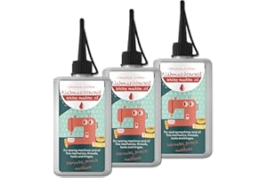 Olio originale per macchine da cucire Syprin, olio per macchine di precisione, olio universale, olio lubrificante privo di resina e acidi | Massima protezione 3x100ml