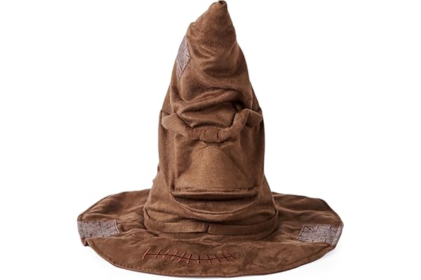 Spin Master Wizarding World Harry Potter - Chapeau parlant interactif avec son jouet pour enfants à partir de 5 ans et plus, sous licence officielle, Version Italienne
