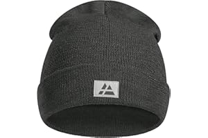 DANISH ENDURANCE Mütze aus recyceltem Material, Weiche Beanie Wintermütze, Warme Fischermütze, Hüte, Mützen & Caps, Unisex, für Herren & Damen
