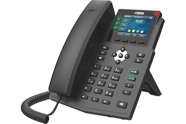 Fanvil Téléphone IP X3U Pro Noir