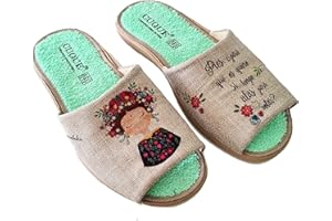 Rodevil Zapatillas casa Frida mujer verano cómodas - Hechas en España - garantía de calidad