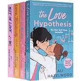 Ali Hazelwood 4 Book Collection set: The Love Hypothesis, Love on the Brain, Love Theoretically &amp; Not In Love