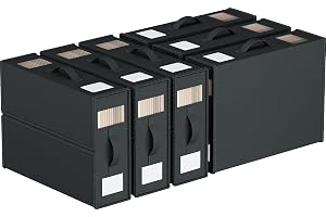 WANGIRL Set med 6 förvaringspåsar lakan, vikbar, minimalistisk