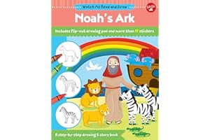 Watch Me Read and Draw: Noah's Ark: A step-by-step drawing & story book