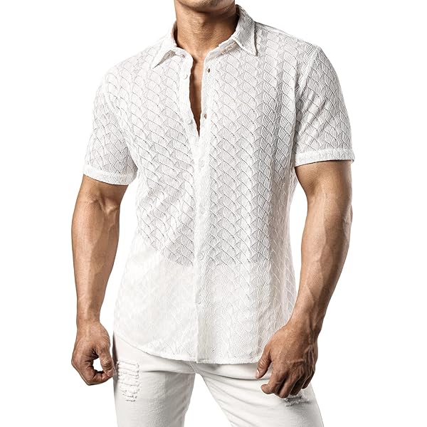 Homme Chemise Bloc De Couleur Patchwork Manches Longues Quotidien Mince Hauts Col Italien Armée