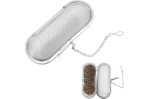 PCSFOE Uovo Di Spezie, Colino Di Spezie Con Catena, Colino Da Tè In Acciaio Inossidabile, Colino Da Tè, Infusore Per La Cucina Quotidiana, Per Aggiungere Erbe E Spezie Così Come