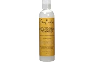 Shea Moisture Desenredante de hidratación de manteca de karité pura, 236 ml