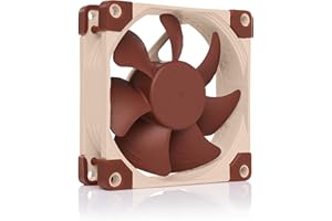 Noctua NF-A8 ULN, Ultracichy, 3-Pinowy Wentylator (80 mm, Brązowy)