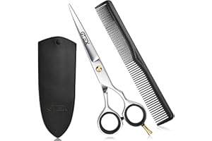 GTEX Hairdressing Scissors - 6.5" Hair Scissors Professional - Super Sharp Hair Cutting Scissor for Women Men Adults Barber Hair Dressing Barber Scissor