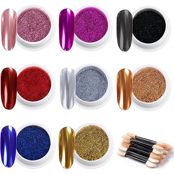 Danielle Creations Samt Maniküre-Set - Splash Powder Pink & Rose Gold, 6-teilig
