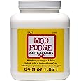 Mod Podge Matte Waterbase Sealer, Glue and Finish - 64 oz