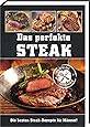 AV Andrea Verlag Das perfekte Steak im Geschenke Set groß stabil hochwertig mit original Jack Daniels BBQ Sauce oder Grillzange mit Flaschenöffner (Das perfekte Steak)