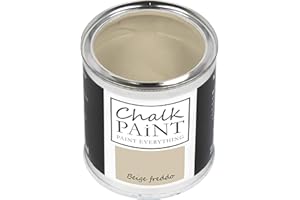 Chalk Paint Everything® Beige Freddo Kreidefarbe Wasserbasis für Alle Oberflächen einfach zu verarbeiten ohne schlechten Geruch - Chalk Paint Extra Matt (250 ml)