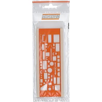 Gabarit Dessin Sanitaire 1:50 - Architecte 1/50 - Normographe Sanitaire