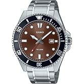 Casio MDV-107D-5AVDF Kol Saati, Standart, Analog, Gri-Siyah, Erkek