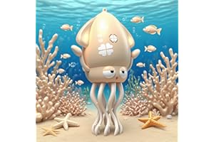 SMALODY Juguete inteligente de pulpo bailarín con luces LED y música, juguetes interactivos recargables para bebés con evitación de obstáculos, regalo sensorial ideal para Navidad y cumpleaños (Blanco)