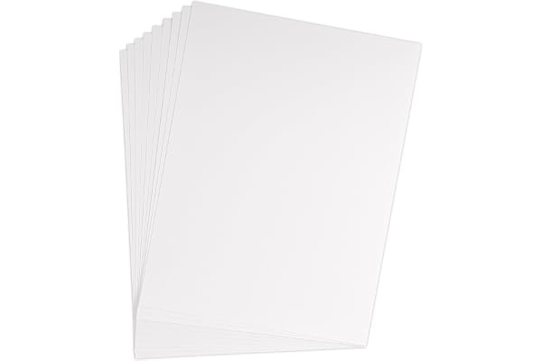 Clairefontaine 3713C Paquet Papier Dessin Croquis - 25 Feuilles Papier Dessin Blanc au Grain Très Léger - 50x65 cm 160g - Idéal pour le Dessin et Croquis au Crayon, Feutre ou Fusain