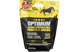 NAF Five Star Optimum Feed Balancer 3.7kg – High-Spec Nutritional Support for Horses – With Probiotics, Vitamins & Minerals – Supports Digestive Health, Condition & Performance